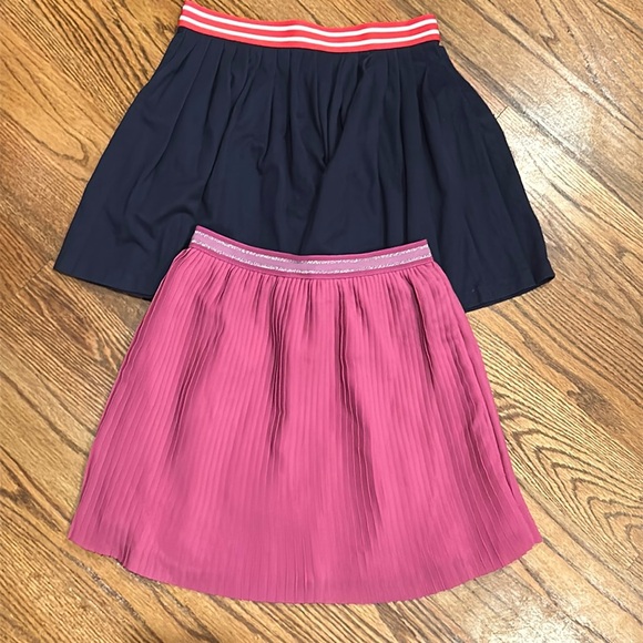 NWOT Lot of 2 gymboree girls pleated skirts (Sz. 10) - Picture 1 of 7